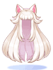 [Costume] Cat Long Straight Hair - White - Ragnarok Zero item icon