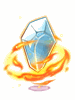 Crystal Wrapped in Flames - Ragnarok Zero item icon