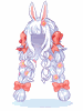 [Costume] Rabbit Ribbon Twintail (Bound) - Ragnarok Zero item icon