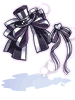 [Costume] Monochrome Ribbon Hat - Ragnarok Zero item icon