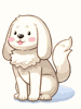 [Costume] Sitting Puppy - White - Ragnarok Zero item icon