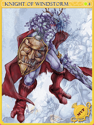 Knight of Windstorm Card - Ragnarok Zero card icon