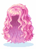 [Costume] Wave Perm Hair - Pink (Bound) - Ragnarok Zero item icon