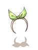 [Costume] Cute Green Ribbon - Ragnarok Zero item icon