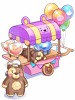 [Costume] Bear Candy Cart (Bound) - Ragnarok Zero item icon