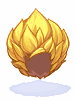 [Costume] Strong Hair - Yellow (Bound) - Ragnarok Zero item icon