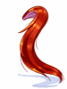 [Costume] Long Ponytail - Red (Bound) - Ragnarok Zero item icon