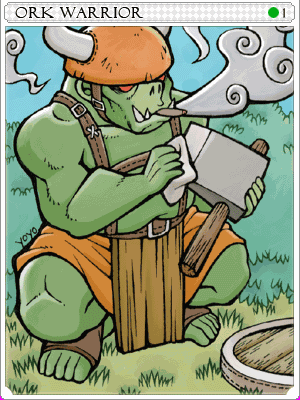 Orc Warrior Card - Ragnarok Zero card icon