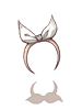 Cute White Ribbon - Ragnarok Zero equipment icon