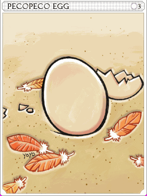 Peco Peco Egg Card - Ragnarok Zero card icon