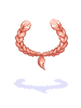 [Costume] Braided Half Up - Red - Ragnarok Zero item icon