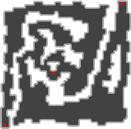 Undersea Cave 1F - Ragnarok Zero map icon