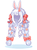 [Costume] Rabbit Ribbon Twintail - Ragnarok Zero item icon